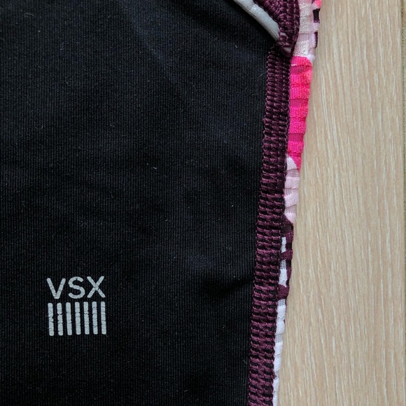 Victoria’s Secret Sport VSX Leggings in Black & Pink Women’s Size XS - Picture 9 of 11